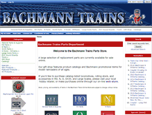Tablet Screenshot of estore.bachmanntrains.com